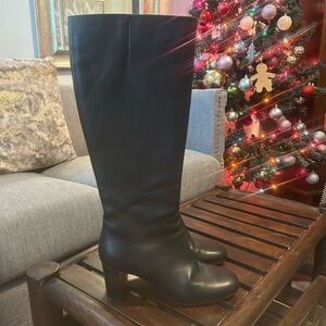 Christian Louboutin Black Heeled Boots
